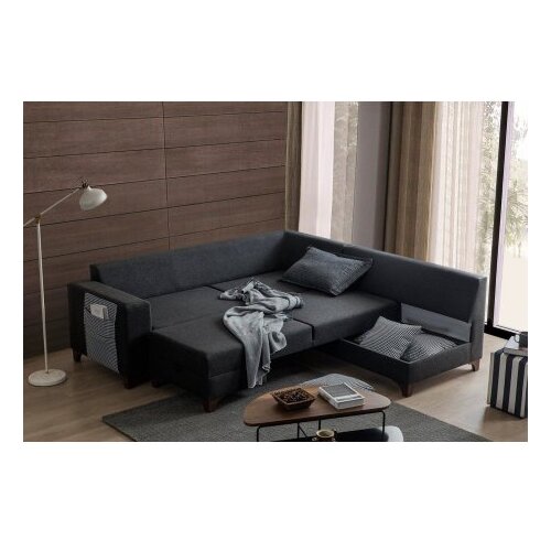 Atelier Del Sofa ugaona garnitura loft anthracite Cene