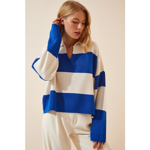  Sweater - Blue - Oversize Slike