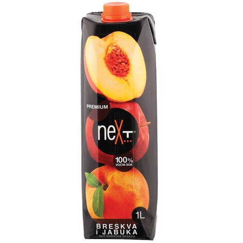 Next Premium Negazirani sok Breska, 1l Slike
