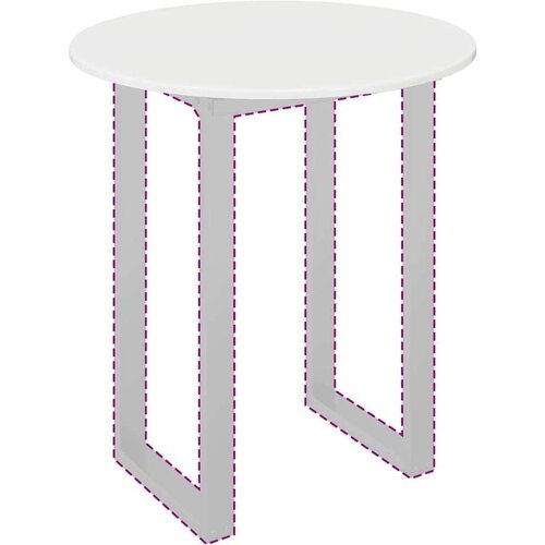 vidaXL Gornji dio stola Visoko sjajno bijela 70 x 70 x 1.5 cm Cijene