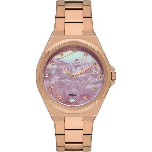 Beverly Hills Polo Club Ženski ručni sat, Kvarcni mehanizam, 37mm, Sedefasto kućište, Roze-zlatne boje, BP3570X.480 Cene