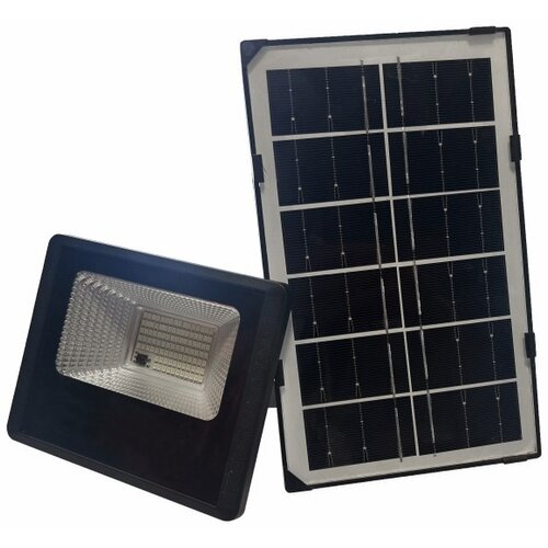 Ferotehna Solarna rasvjeta LED Houston Black sa senzorom i daljinskim upravljačem, 50 W Cijene