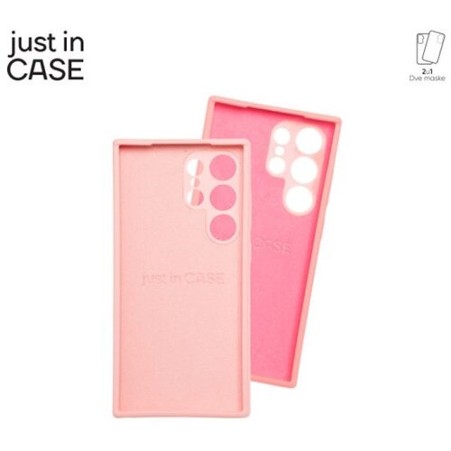 Just In Case paket maski za telefon Samsung 2u1 S24 Ultra PINK Cene