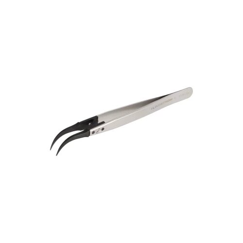Lindstr&amp;ouml;m TL 7CFR-SA ESD pinceta 7CF plosnat, savijen 130 mm Slike