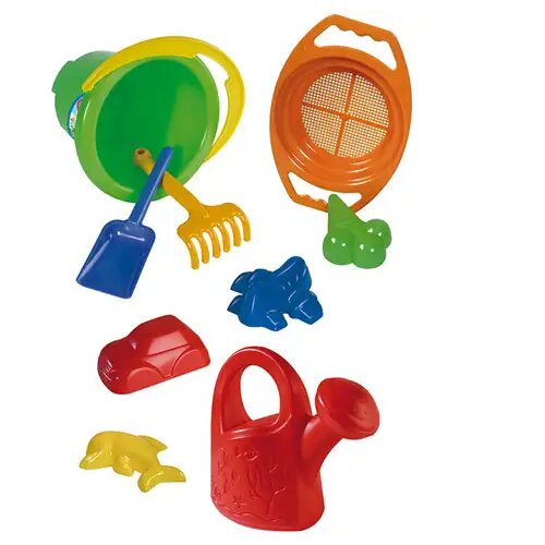 Mađarski proizvođač Set za pijesak od 9 dijelova - D-Toys Slike