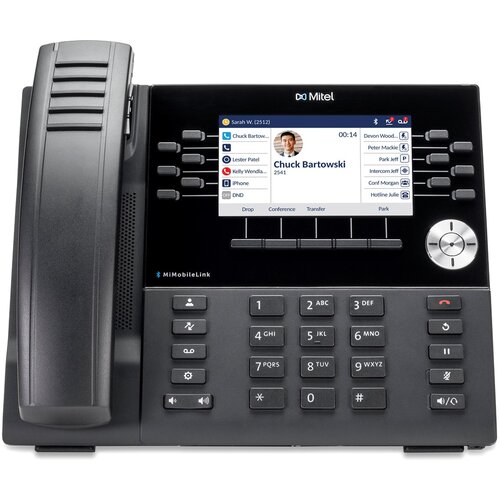  Mitel 6930w IP phone Black Wi-Fi Cene