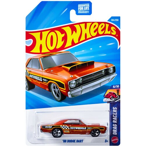 Mattel Hot Wheels: 68 Dodge Dart igračni avtomobilček oranžne barve v merilu 1:64 - Cene
