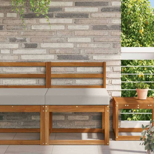  Jastuk za vanjsku sofU Sivi 60 x 60 x 8 cm Poliester - Sivi 60 x 60 cm 1x sjedalo Cijene