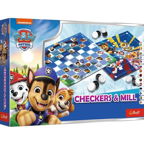 Trefl Paw Patrol dama i mlin društvena igra - Cene
