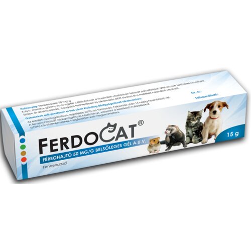 Ferdocat Antiparazitski gel 15 g Slike