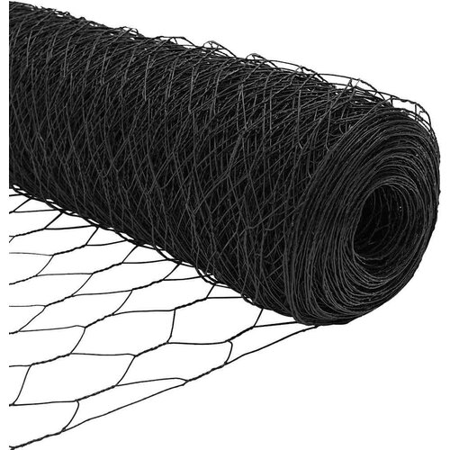  Stup za ogradu Siva 100 x 1 4 m (36 mm mreža) Čelik i PVC Slike