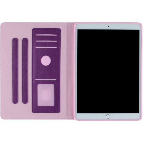 NIKCORP Ovitek za iPad Air in Air 2 9.7 (2016), magnetni preklopni etui, umetno usnje, funkcija stojala in spanja, vijoličen, (5000138945) Slike