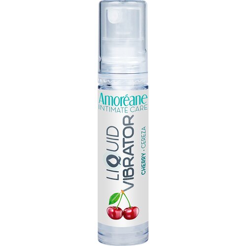 AMOREANE lubrikant Liquid Vibrator Cherry Slike