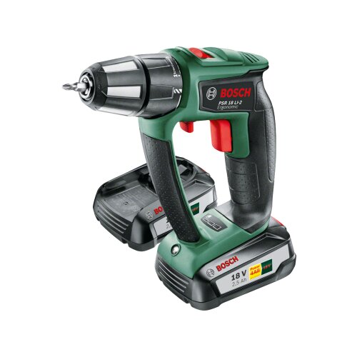 Bosch Akumulatorska bušilica PSR 18 LI-2 Ergonomic 2 2 baterije Cene