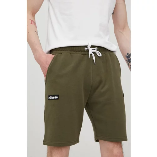 Ellesse Kratke hlače za muškarce, boja: zelena