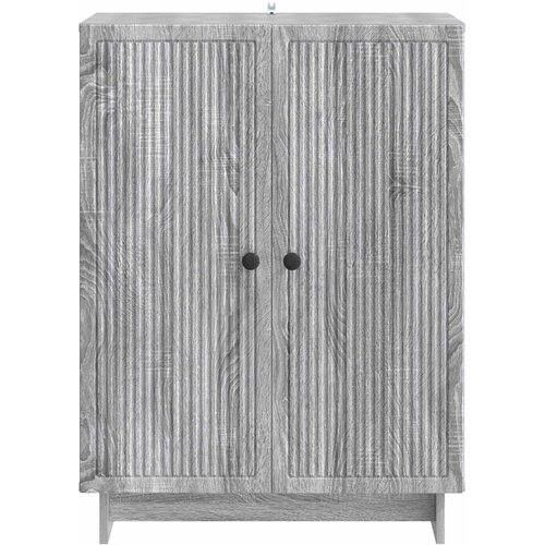  Kreveta Siva sonoma 66 x 34,5 x 90 cm Konstruirano drvo Slike