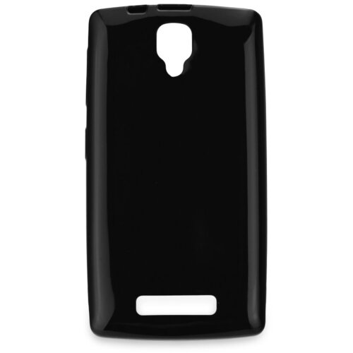  Gumijasti / gel etui Jelly Bright za Lenovo A1000 - črni Cene