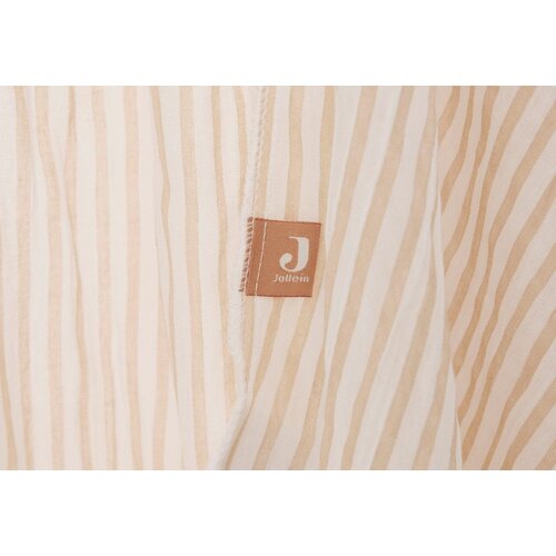 Jollein Baldahin Vintage - Stripe Oatmeal Hazel 245 cm Slike