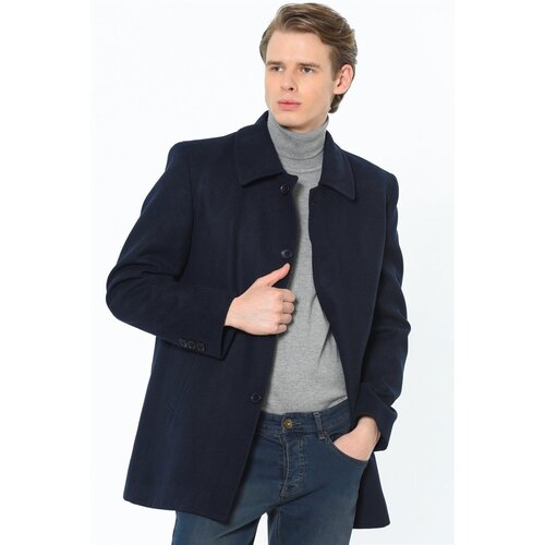 Dewberry PLT8206 MEN&amp;#039;S COAT-NAVY BLUE Slike
