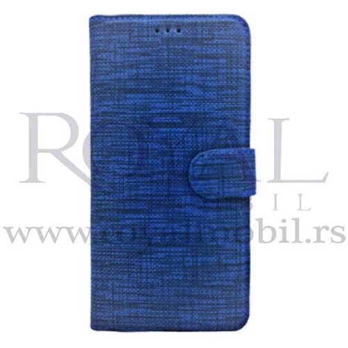  futrola textile flip za samsung A725 galaxy A72 plava Slike