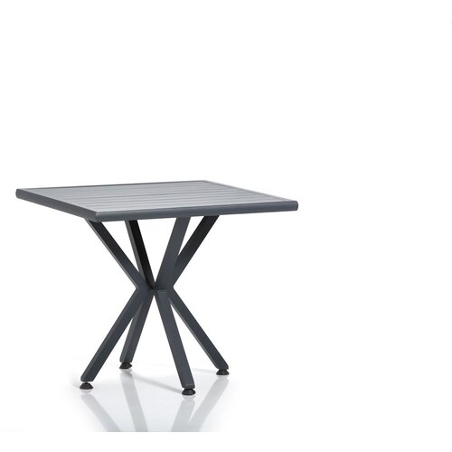 Lessentiel Maison baštenski sto samara 1 90x90cm sivo-crni Cene