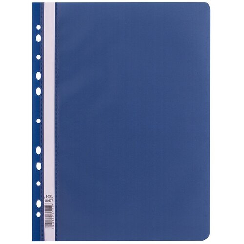 MAPA pvc s sponko levia s perforacijo LEVIA - TEMNO MODRA Slike