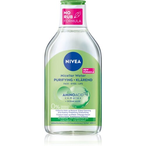 Nivea Purifying micelarna voda za či&amp;scaron;ćenje 400 ml Slike