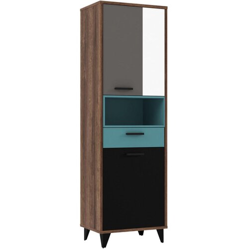 CARRYHOME REGAL 60/192/42 cm siva, zelena, črna, bela, barve hrasta Cene