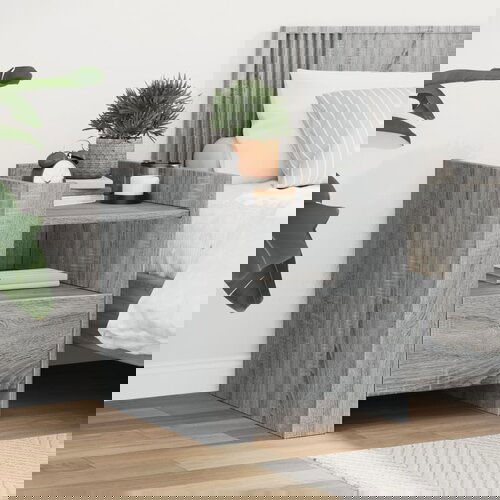 vidaXL Noćni ormarić boja hrasta sonome 45x50x50 cm konstruirano drvo Cijene