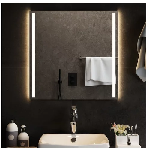  LED kopalniško ogledalo 60x60 cm
