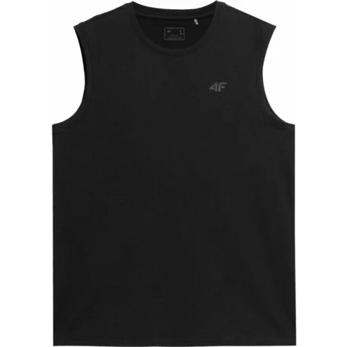 4f MEN´S SLEEVELESS Muška majica, crna, veličina