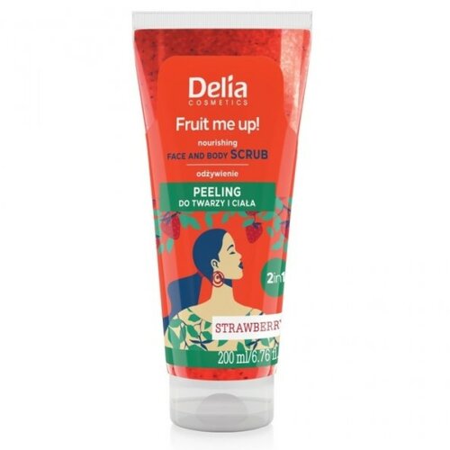 Delia piling za telo - sa ekstraktom jagode 200 ml | cosmetics Cene