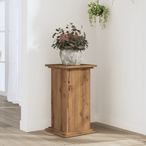 vidaXL Stojalo za rastline 2 kosa artisan hrast 33x33x60 cm inž. les Cene