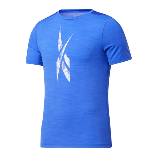 Reebok Workout Ready Activchill Short Sleeve Shirt, Court Blue, (20492734)