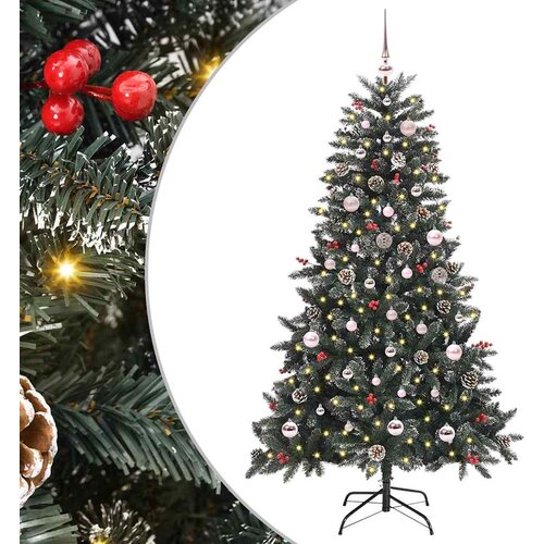 vidaXL Umjetno božićno drvce s stalakom Zelena 83.5 x 83.5 x 150 cm Cijene