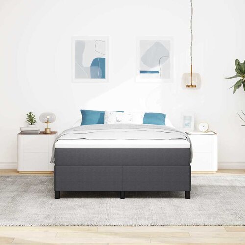  Krevet s opruga kutije Tamnosiva 160 x 200 cm Kordura tekstil Cijene