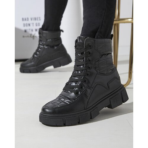 Resti Black women's non-heated Qertera bagger boots Cene