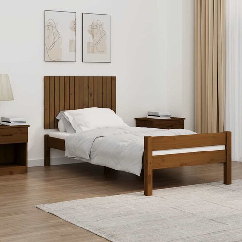  Uzglavlje za krevet boja meda 95,5x3x60 cm masivna borovina Cene