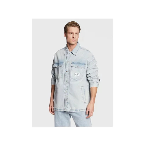 Calvin Klein Jeans Jeans jakna J30J322383 Modra Oversize