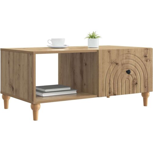  Klubska miza Artisan hrast 90 x 50 x 40 cm Inženirski les, (5000295501) Cene