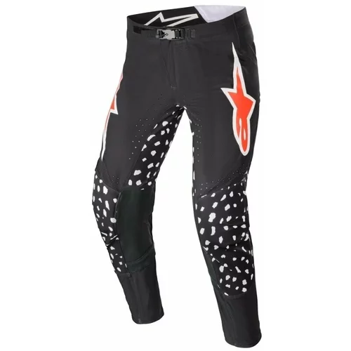 Alpinestars Supertech North Pants Black/Neon Red 38 Motokros hlače