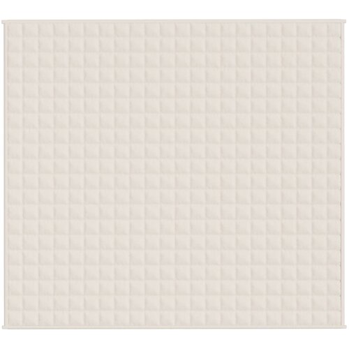 Te&amp;scaron;ka deka svijetla krem 200x220 cm 13 kg od tkanine Slike