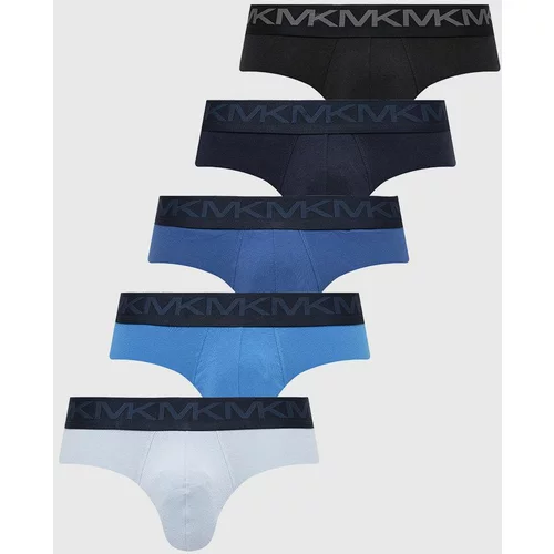 Michael Kors Moške spodnjice (5-pack) moške, mornarsko modra barva