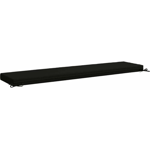  Jastučići za klupe - 2 dijela SOEST 2 kom. 100% poliester Crna - Crna 180 x 40 x 8 cm Melange Cijene