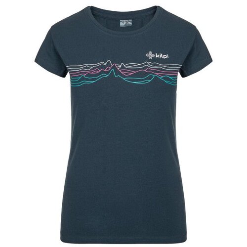 Kilpi Women's cotton T-shirt TOFFEES-W DARK BLUE Cene