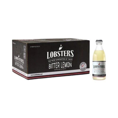 Lobsters Bitter Lemon - 24 x 200 ml Slike