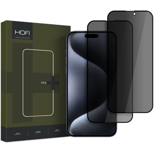 HOFI SZKŁO PRYWATYZUJĄCE ANTI SPY GLASS PRO+ 2-PACK IPHONE 16 PRO PRIVACY, (22002057) Cene