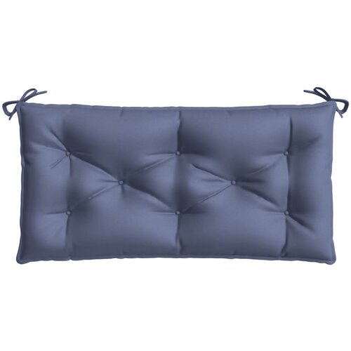 VidaXL Blazina za vrtno klop mornarsko modra 110x50x7cm oxford tkanina, (21239667) Slike