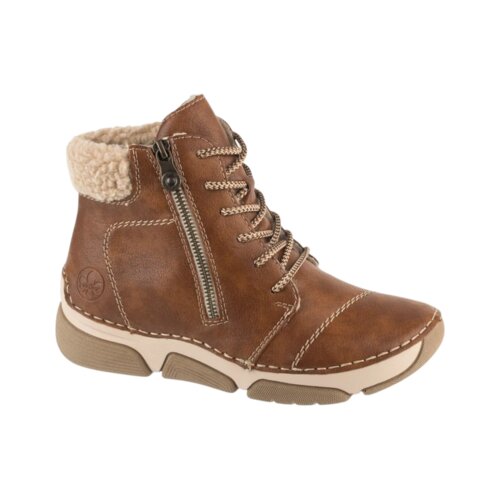 Rieker Gležnjarji Booties Kostanjeva Slike
