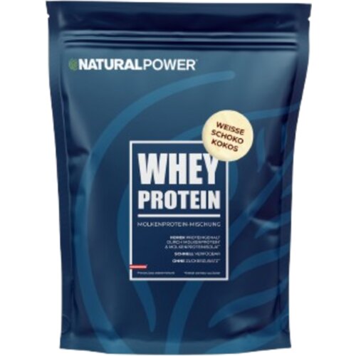  Whey Protein 1000 g - bela čokolada in kokos Slike